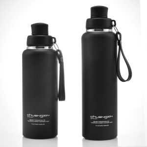 camping bottle large capacity double wall insulated vacuum bottle gear