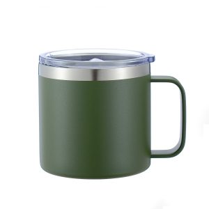 vacuum coffee mug stainless steel insulated water cup with handle