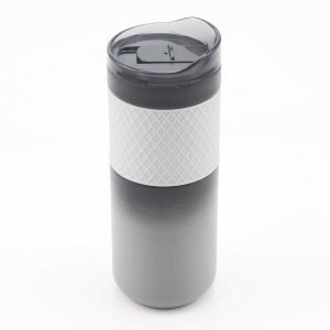 double wall insulated vacuum bottle with slider lid